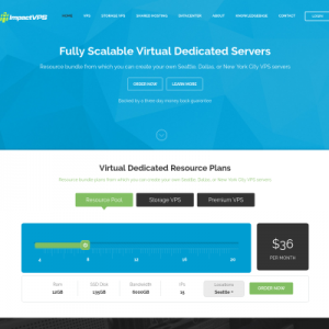 ImpactVPS - $7 KVM 4GB/60G SSD/4T 西雅图-西瓜社