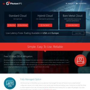 PhotonVPS - $5.95 KVM 512MB/20G SSD/100G 台湾|西瓜社